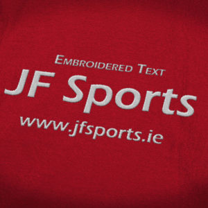 JF Sports Teamwear Embroidery
