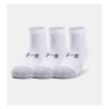 UA heatgear sock 3 pack white
