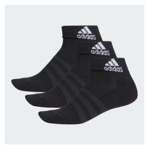 Adidas cushioned ankle sock 3 pack black